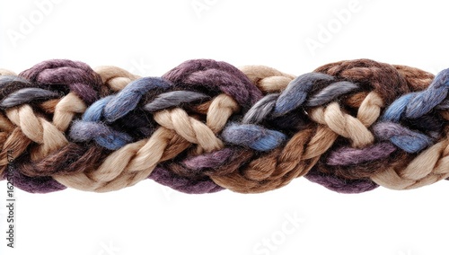 Wallpaper Mural Close-up of a braided rope Torontodigital.ca