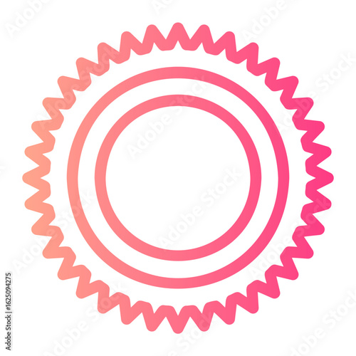 sun gradient icon