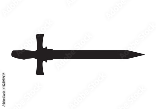 swords icon  Vector simple flat graphic illustration. Isolated object on a white background. Isolate.