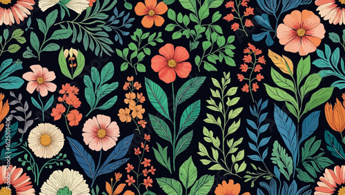 design vector lbotanical patterns with resolution ofadobe stock required  mp and size 3000_3000 [Converted]