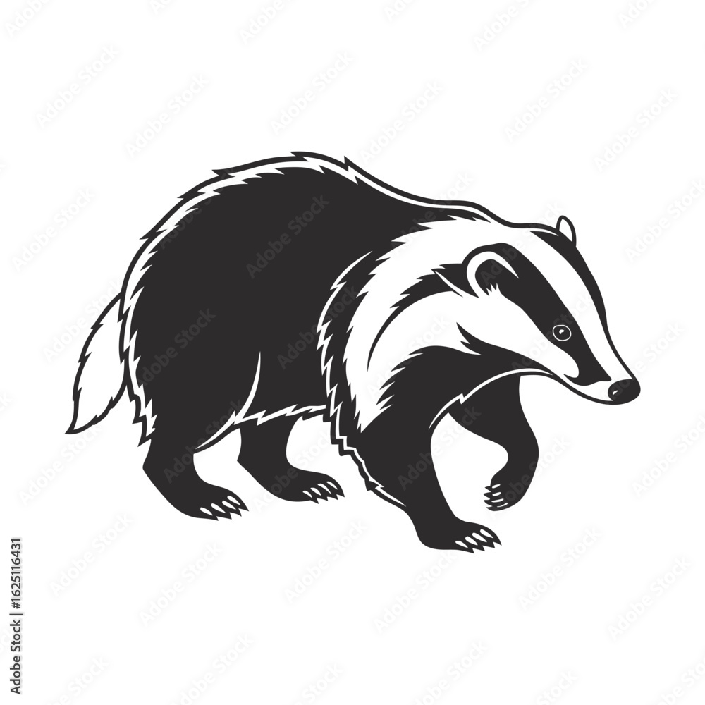 Fototapeta premium vector image of a bear