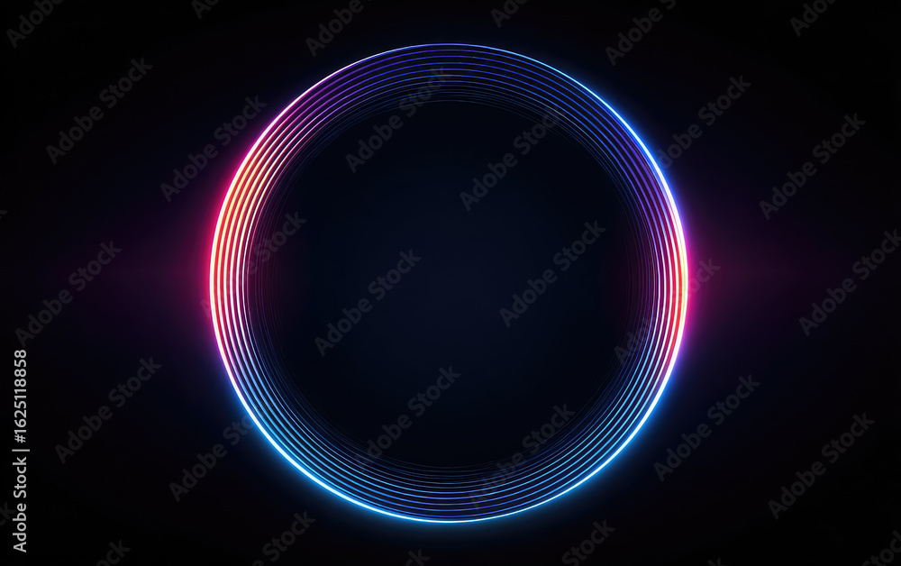 Obraz premium Quantum Circle