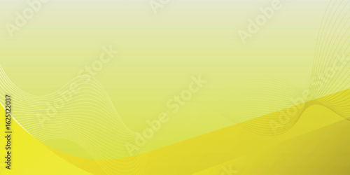 Yellow abstract wave background with smooth gradient and soft curved lines, ideal for modern presentations, creative designs, business branding, promotional templates, and minimal digital backgrounds.