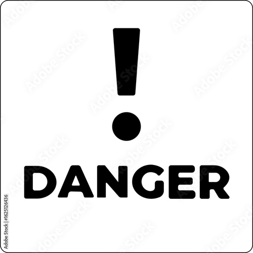 Danger and Warning sign icon. Attention vector , yellow, red and black fatal error message element, exclamation mark icon vector.Warning sign with an exclamation point.Danger triangle vector icon.