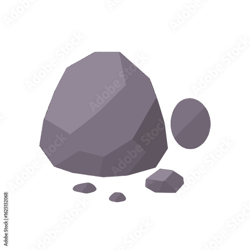 colored icon manganese ore vector on white background
Vector color illustration icon