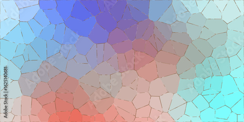  Rainbow vector polygon abstract layout. A vague abstract illustration with gradient.Modern geometrical abstract illustration with gradient.Rainbow vector triangle mosaic cover, abstract colorful back