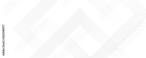 Abstract white and gray color geometric dynamic lines pattern transparent background design.