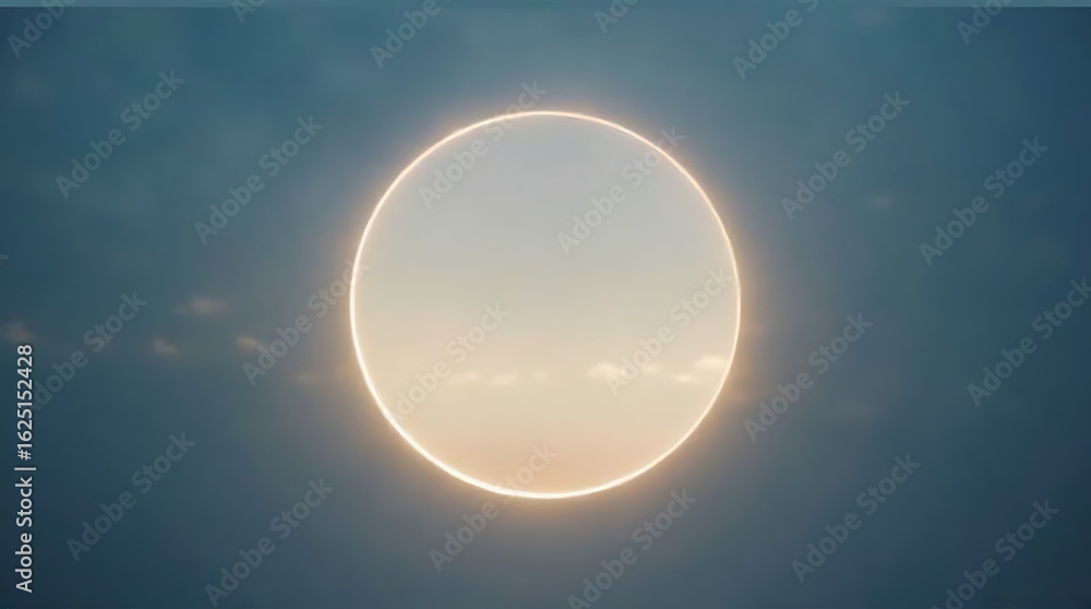 Obraz premium Mesmerizing solar eclipse displaying the sun's corona in a celestial sky