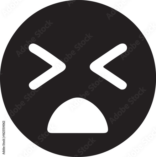 Dizzy Face Emoji Icon Vector Illustration Expressing Confusion or Disorientation on Transparent