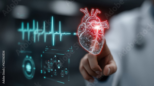 Futuristic Medical Technology: Digital Heart and Real-Time Vital Signs Monitoring for Healthcare Innovation