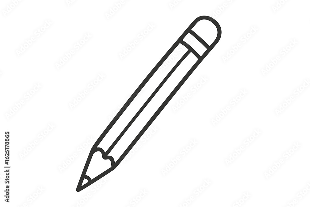 A simple line icon representing a screwdriver tool used for fixing, repair, or assembly work A simple line icon representing a screwdriver tool used for fixing, repair, or assembly work
