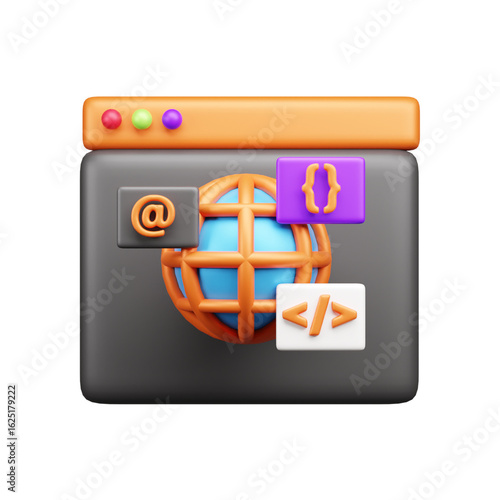 Design 3d ui icon