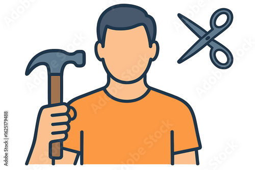 Artisans showcase their diverse expertise with equipment, exhibiting innovation and artistry within a hands-on studio environment