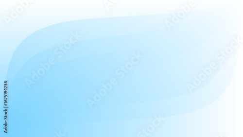 水色の爽やかな風のようなグラデーション背景素材16：9