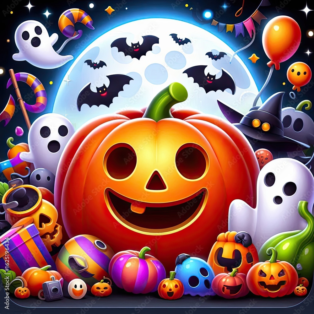 Naklejka premium halloween