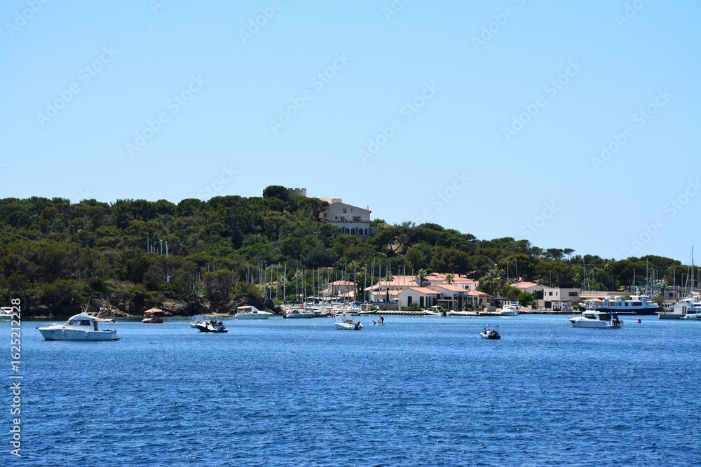 Obraz premium Six-fours-les-plages - Île des embiez