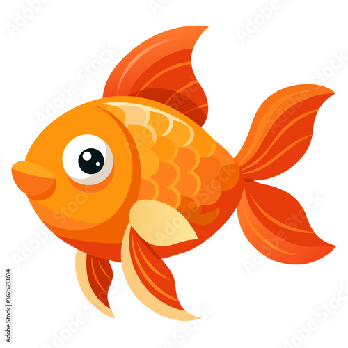 cartoon fish with a fish