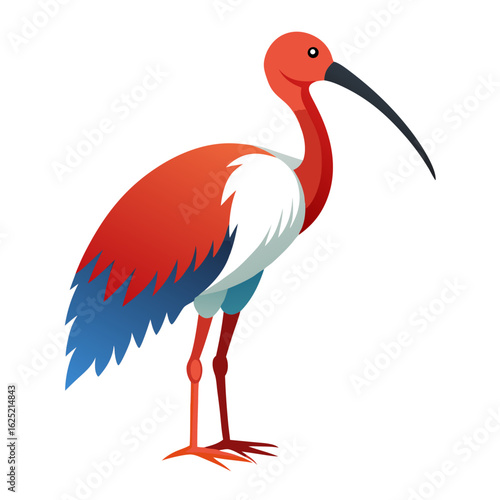 red billed stork