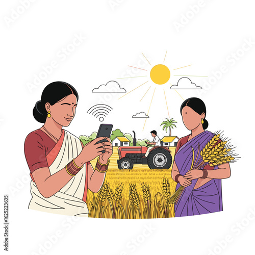 Digital agriculture empowering rural farmers with smart farming technologies and connectivity