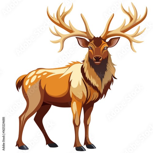 deer silhouette vector