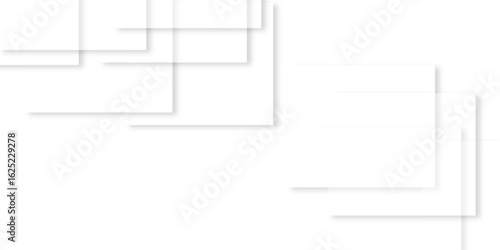 white background with faint geometric lines featuring intersecting patterns. white and grey glossy squares, abstract tech banner design. Graphic design element stripes concept for web, flyer.