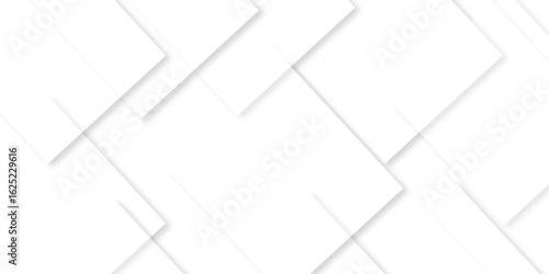 white background with faint geometric lines featuring intersecting patterns. white and grey glossy squares, abstract tech banner design. Graphic design element stripes concept for web, flyer.