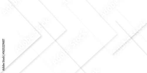 white background with faint geometric lines featuring intersecting patterns. white and grey glossy squares, abstract tech banner design. Graphic design element stripes concept for web, flyer.