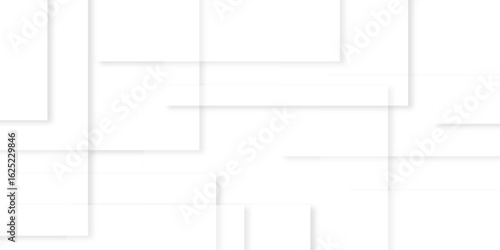 white background with faint geometric lines featuring intersecting patterns. white and grey glossy squares, abstract tech banner design. Graphic design element stripes concept for web, flyer.