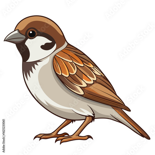 vector illustration of a bird