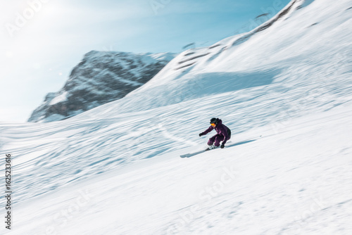 Sunshine on the Ski Slope