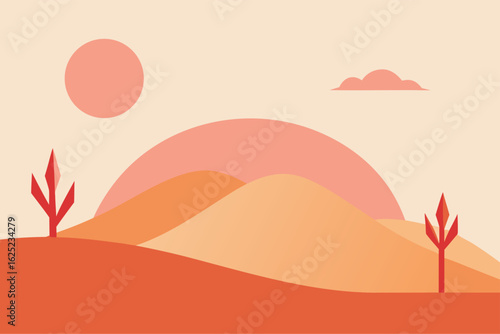 Nebraska Sandhill Blush landscape scenic prairie sunset natural beauty grassland environment rural outdoors vibrant sky serene wilderness tranquil horizon