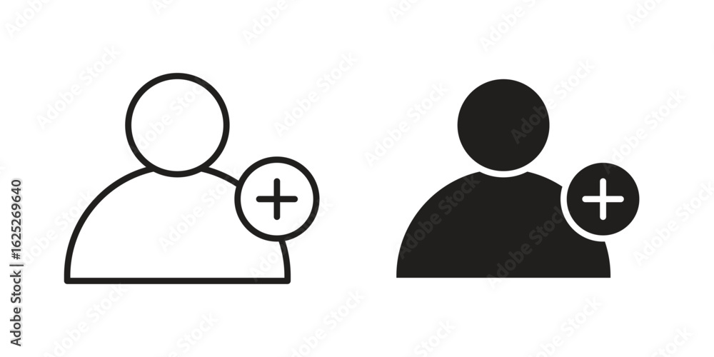 Obraz premium Follower icon vector design element logo template