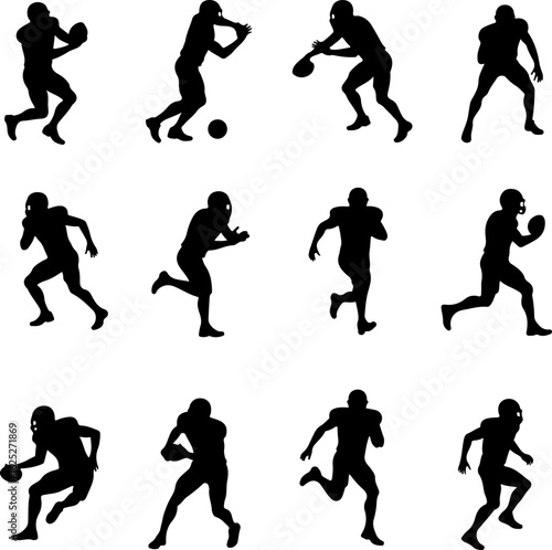 Wallpaper Mural football, American football, Man Vector Bundle Torontodigital.ca