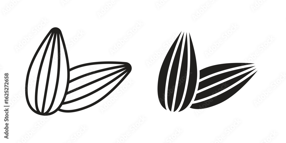 Obraz premium Almond icon