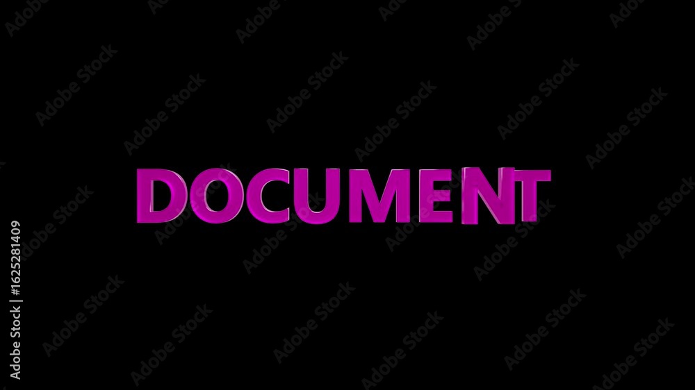 DOCUMENT DOCUMENT