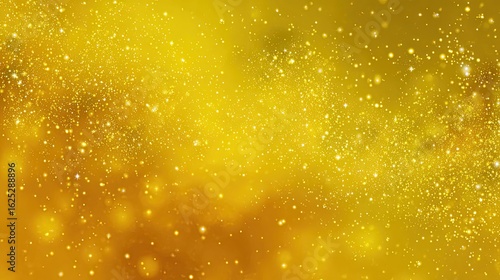 Abstract Golden Glitter Background