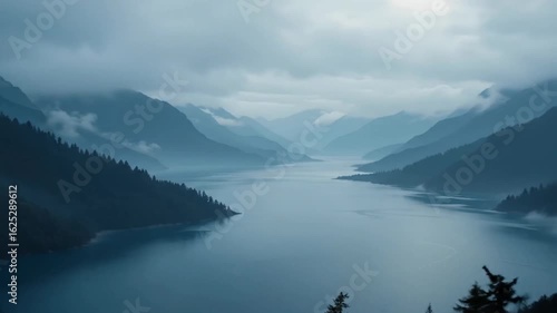 lake in the mountains