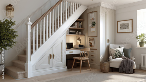 Under Stairs Home Office And Storage