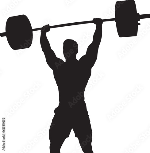 man_lifting_barbell_vector