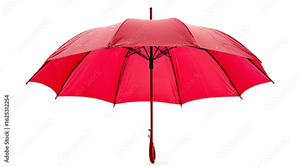 Obraz premium red umbrella isolated