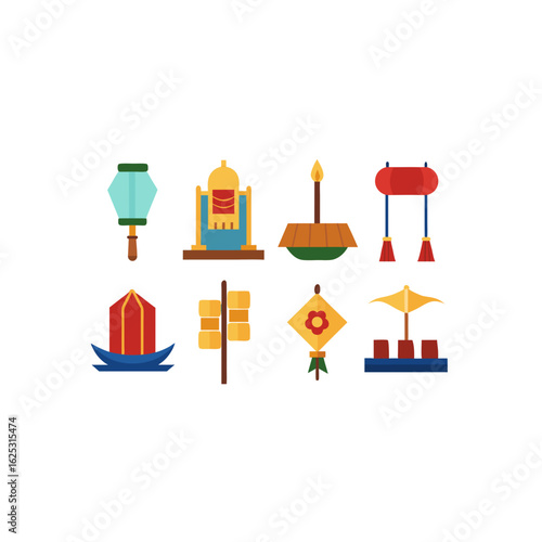 different raft set 