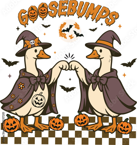 Goosebumps Halloween clipart