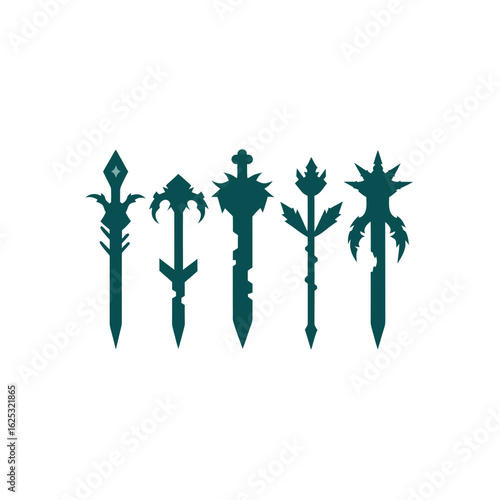  different forgotten trident set  