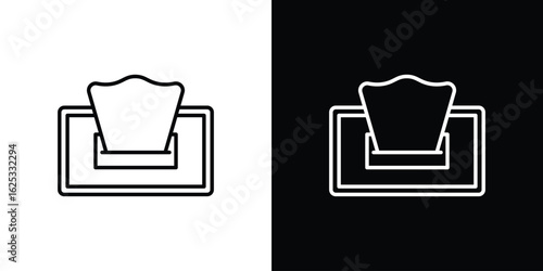 Wipes pack icon symbol template for graphic and web design collection logo vector illustration