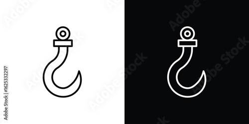 Winch hook icon symbol template for graphic and web design collection logo vector illustration
