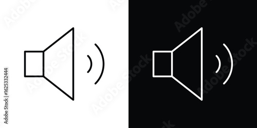 Volume icon symbol template for graphic and web design collection logo vector illustration