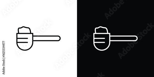 Scoop icon symbol template for graphic and web design collection logo vector illustration
