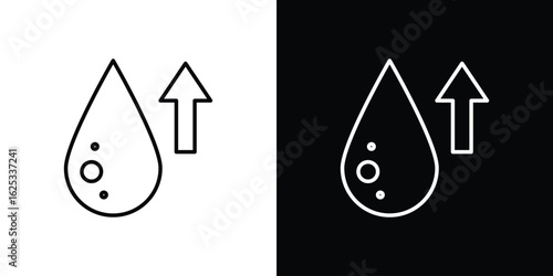 High cholesterol icon symbol template for graphic and web design collection logo vector illustration