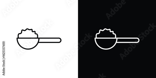 full spoon icon symbol template for graphic and web design collection logo vector illustration