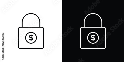 Fixed price icon symbol template for graphic and web design collection logo vector illustration